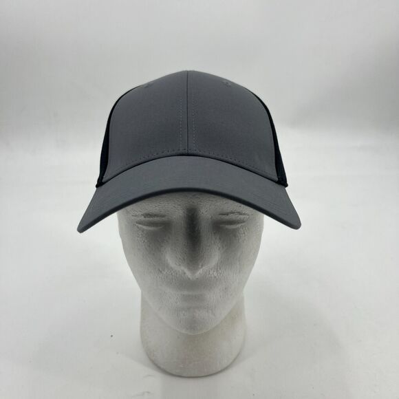 Puma Golf Hat Mens S/M Fitted Mesh Jersey Stretch Quiet Shade Moisture Wick Cap - Picture 2 of 12